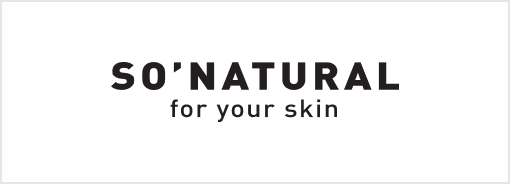 SO'NATURAL for your skin 로고